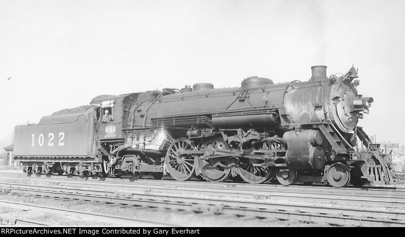 CEI 4-6-2 #1022 - Chicago & Eastern Illinois